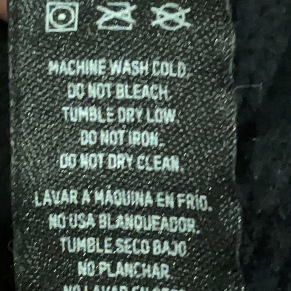 SOLD - NWOT Skims Black Waffle Knit Zip Up Hoodie Sz S - Picture 16 of 16